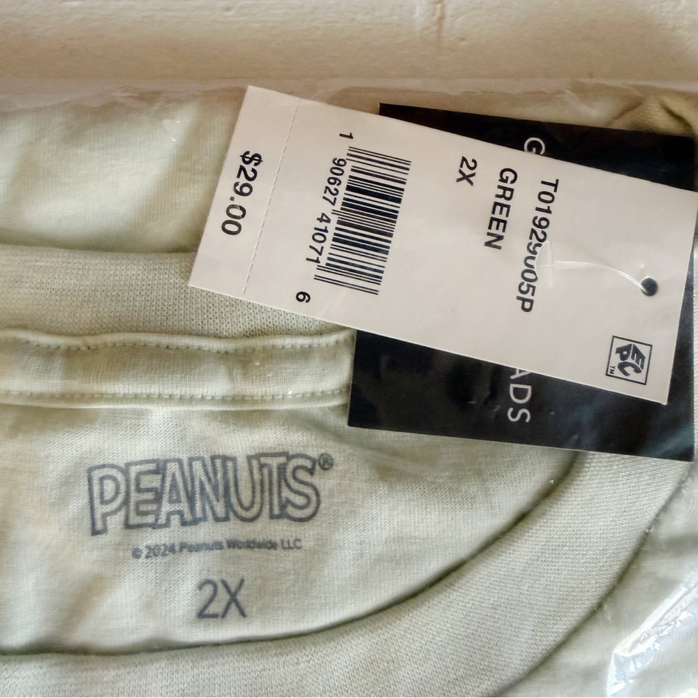 GRAYSON THREADS, THE LABEL Pickleball Champs Tee 2X, Peanuts Snoopy Graphic NWT - Picture 10 of 13